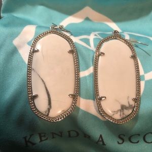 Kendra Scott Danielle White Howlite Earrings